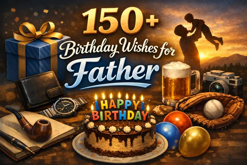 150+ birthday wishes for father