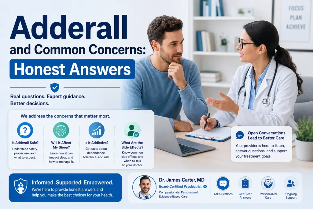adderall and common concerns honest answers
