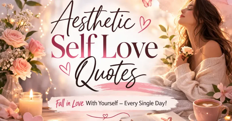 aesthetic self love quotes