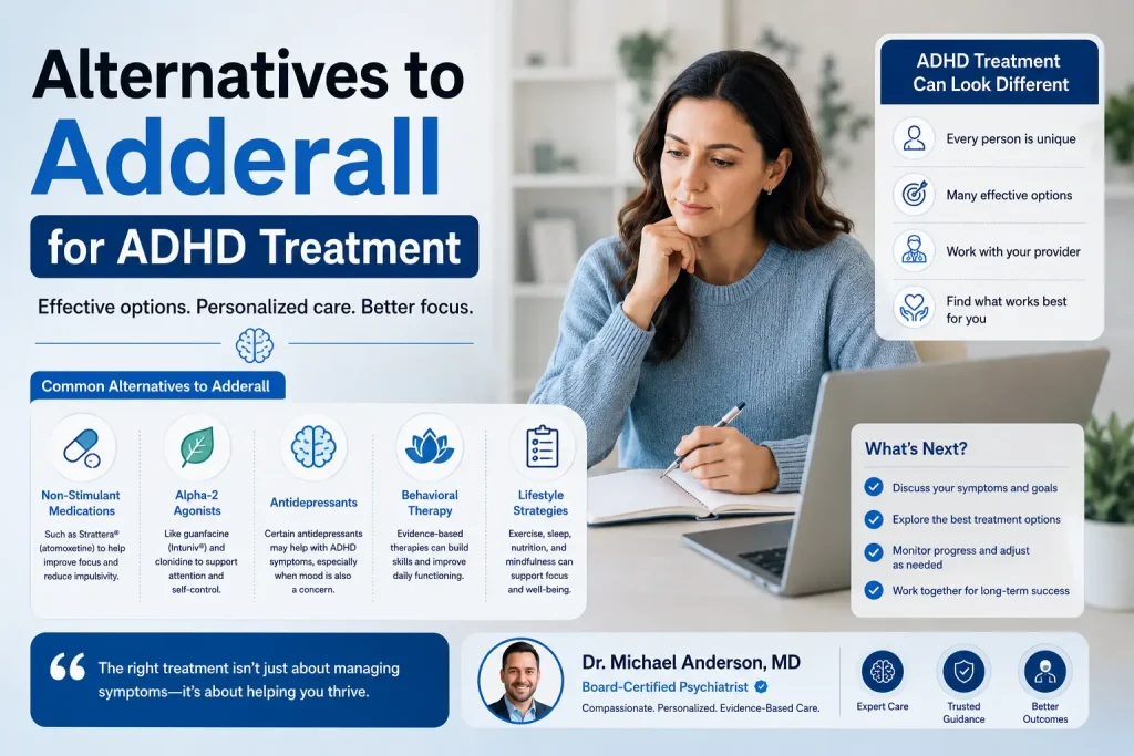 alternatives to adderall for adhd treatment