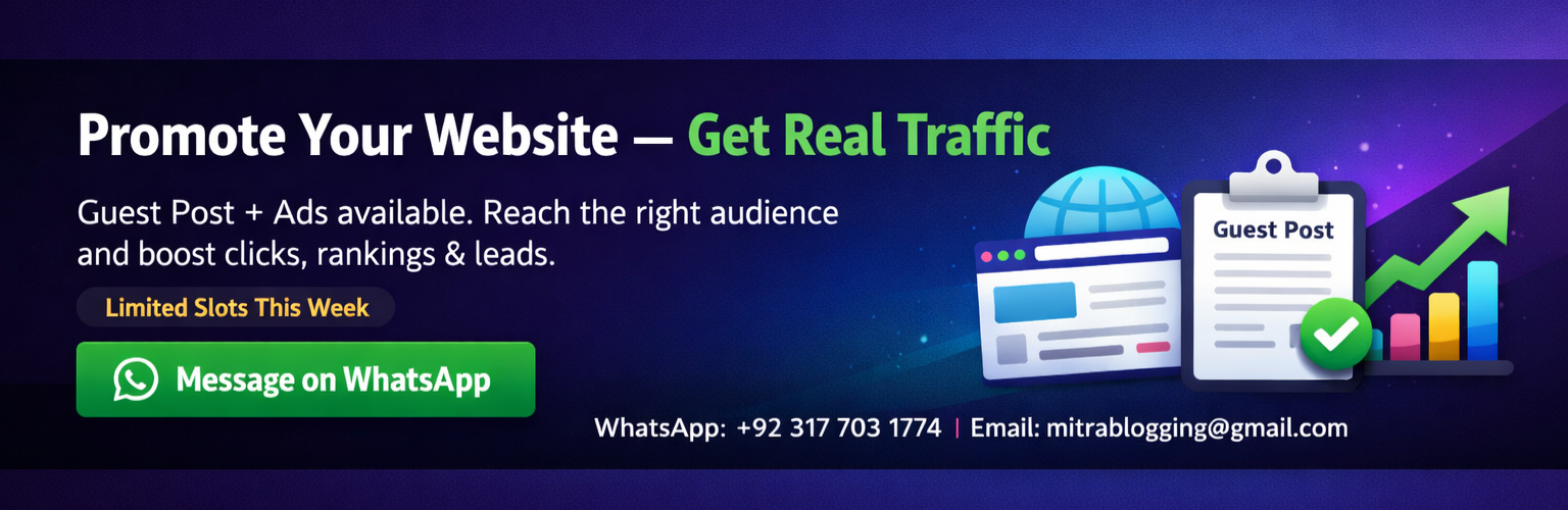 Promote Your Website - Guest Post + Ads
