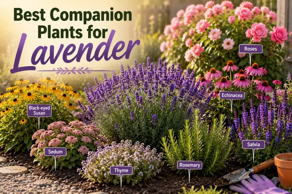best companion plants for lavender