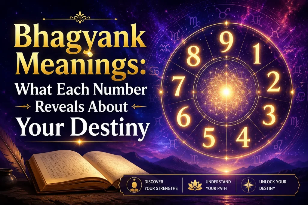 bhagyank meanings what each number reveals about your destiny