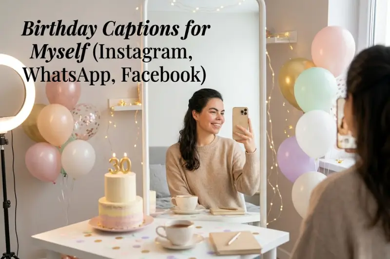 birthday captions for myself instagram whatsapp facebook