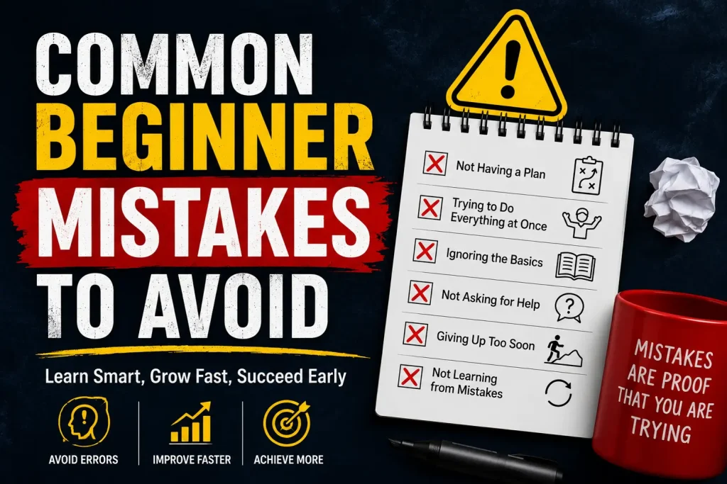 common beginner mistakes to avoid