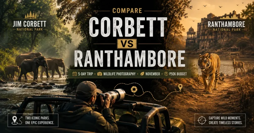 corbett vs ranthambore