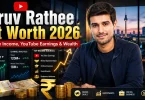 dhruv rathee net worth