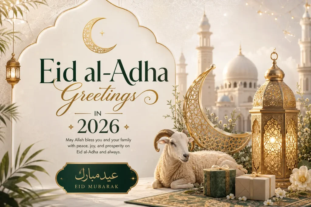 eid al adha greetings in 2026