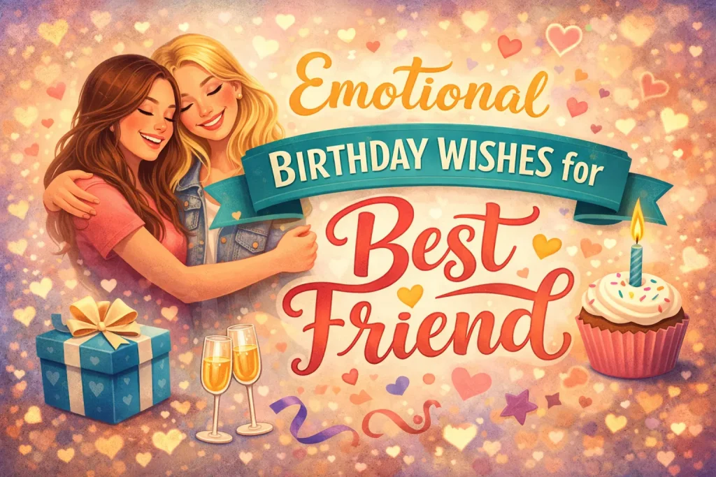 emotional birthday wishes for best friend