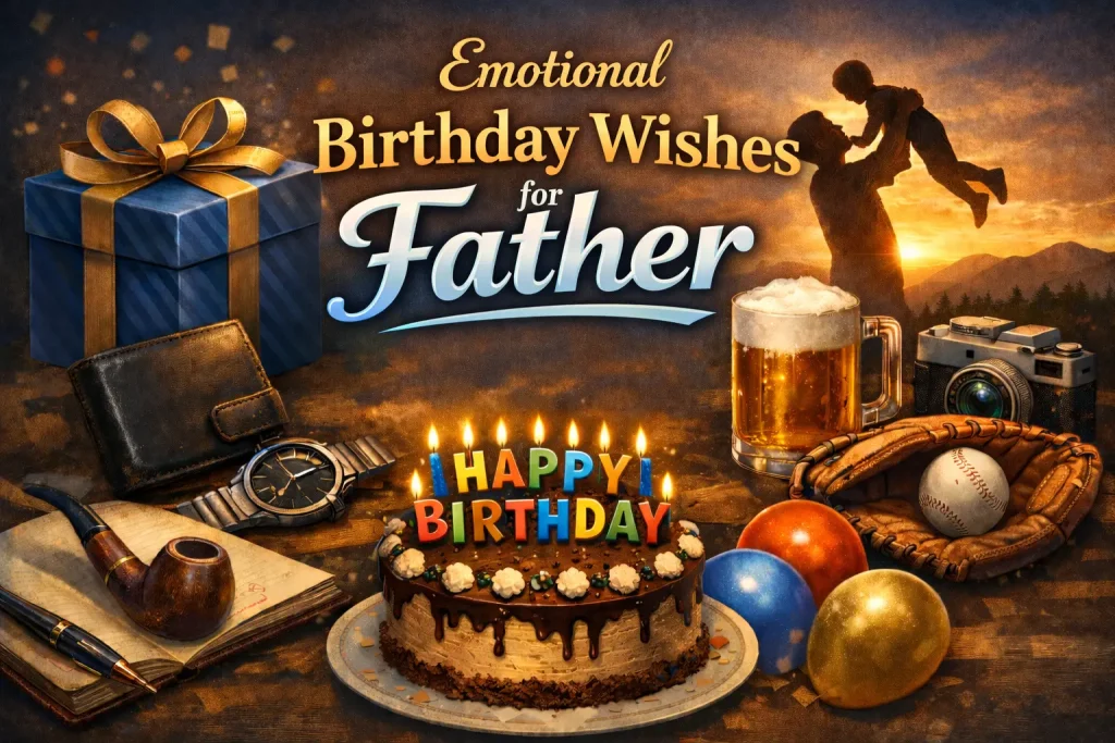 emotional birthday wishes for father