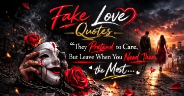 fake love quotes