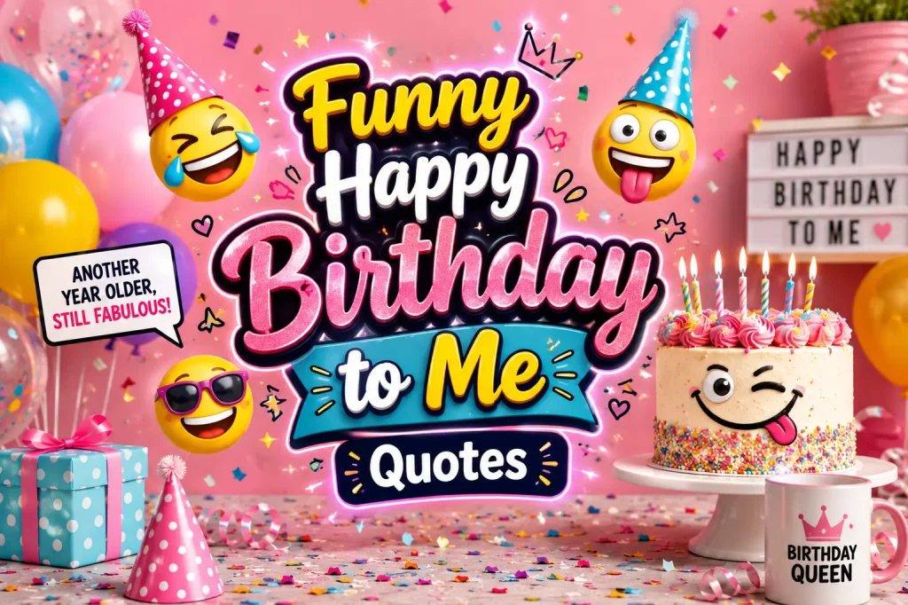 funny happy birthday to me quotes