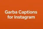 garba captions for instagram