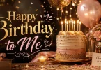 happy birthday to me