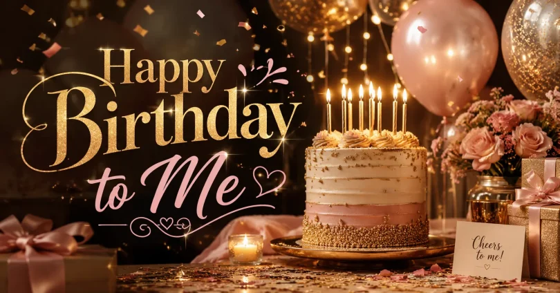 happy birthday to me