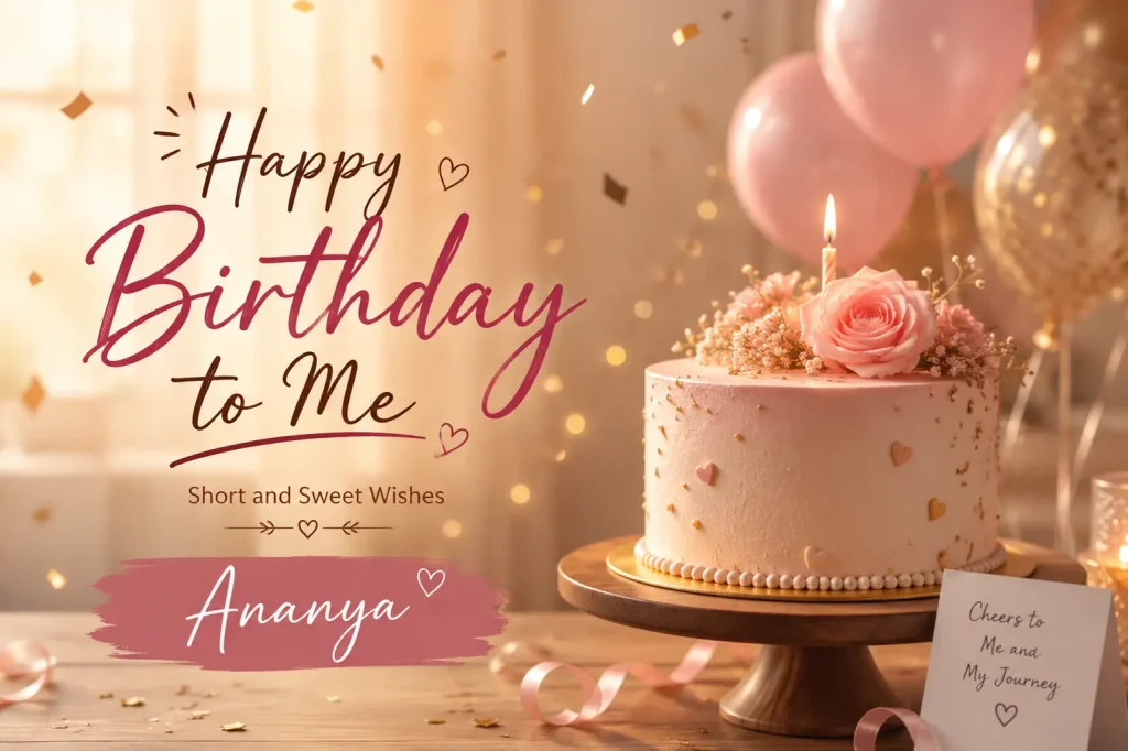 happy birthday to me wishes short and sweet