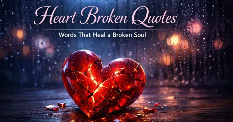 heart broken quotes