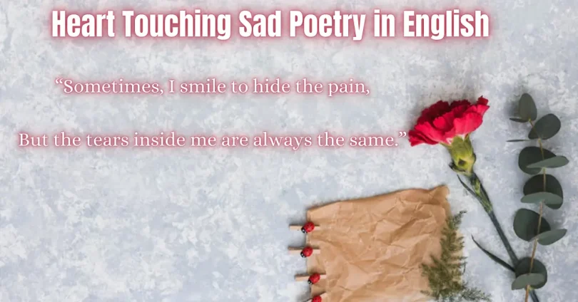 heart touching sad poetry in english