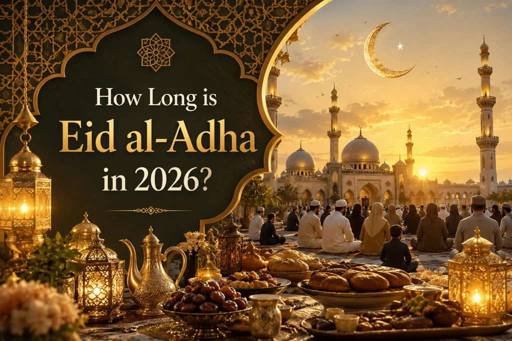 how long is eid al adha in 2026