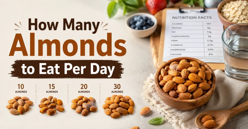 how many almonds to eat per day