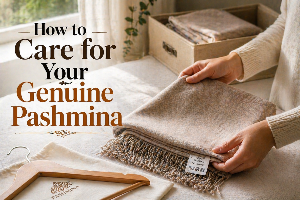 how to care for your genuine pashmina