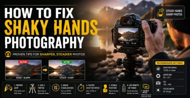 how to fix shaky hands photography