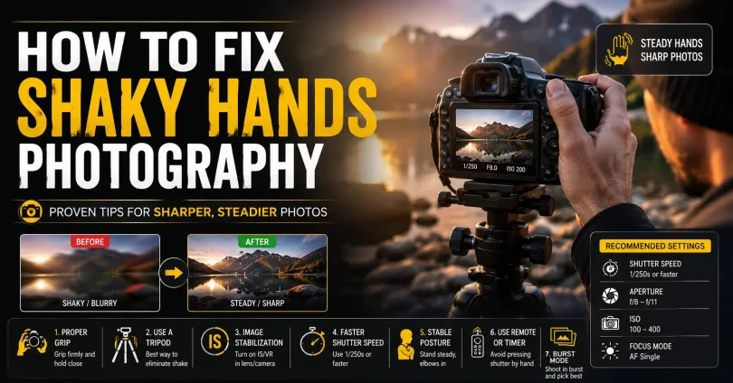 how to fix shaky hands photography