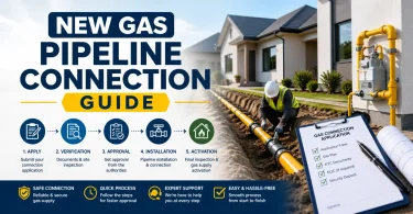 how to get a new gas pipeline connection