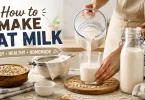 how to make oat milk