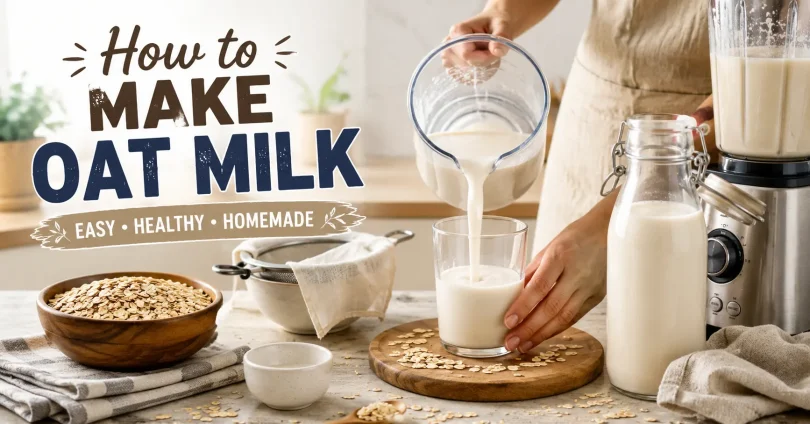 how to make oat milk