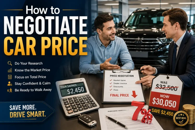 how to negotiate car price