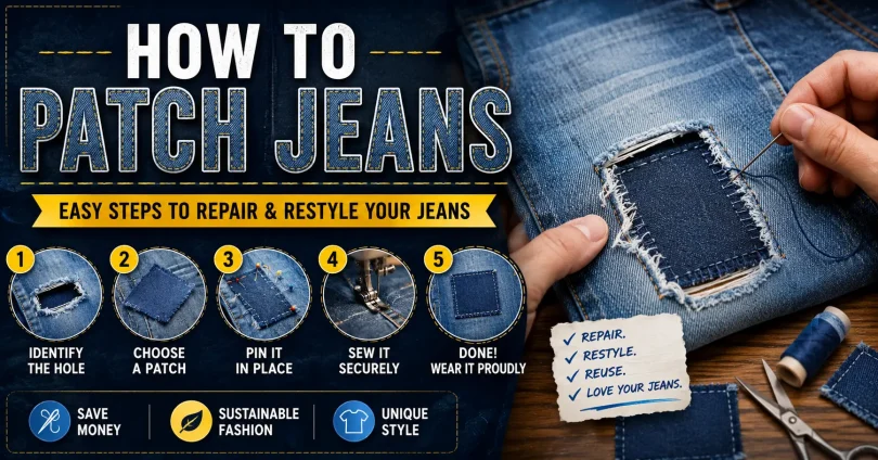 how to patch jeans