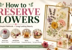 how to preserve flowers