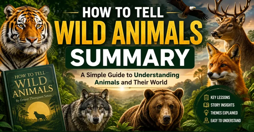 how to tell wild animals summary