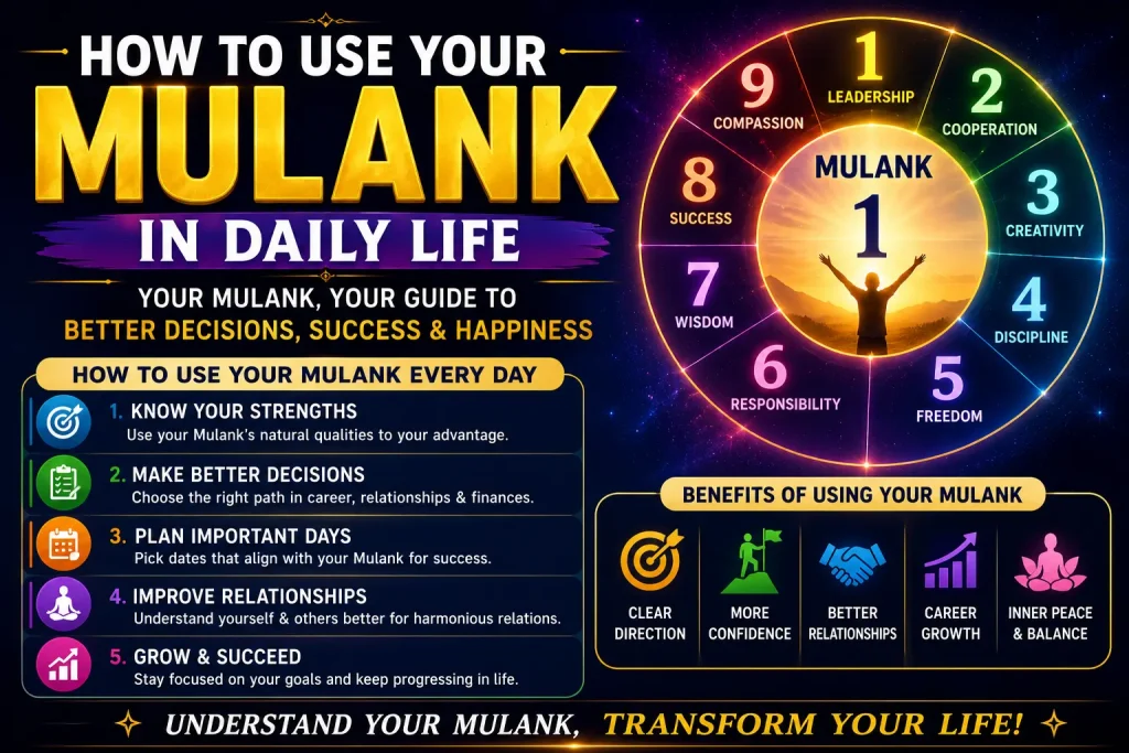 how to use your mulank in daily life