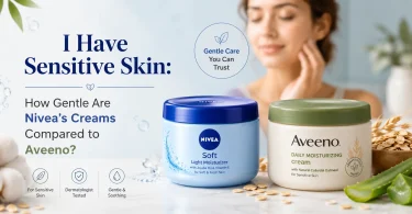 i have sensitive skin. how gentle are nivea’s creams compared to aveeno