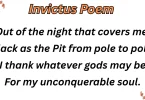 invictus poem