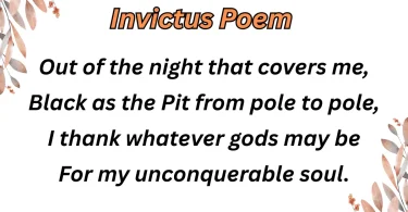 invictus poem