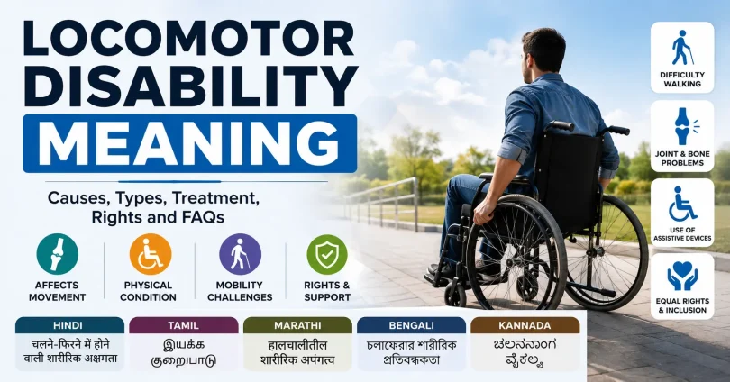 locomotor disability meaning