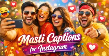 masti captions for instagram