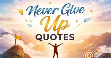 never give up quotes