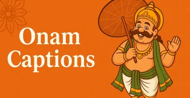onam captions