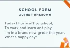 poems about school