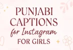 punjabi captions for instagram for girl