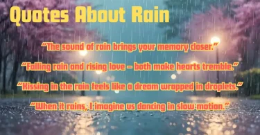 quotes about rain