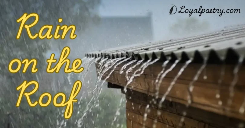 rain on the roof