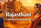 rajasthani captions for instagram