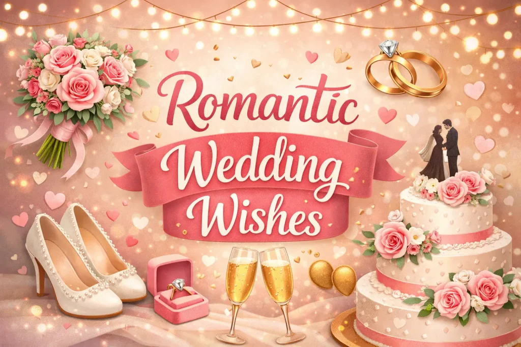 romantic wedding wishes