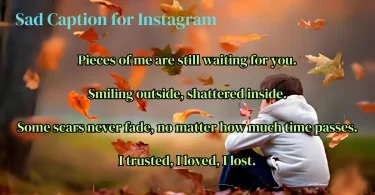 sad caption for instagram