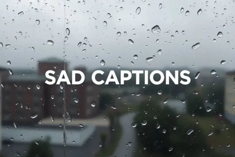 sad captions about loneliness